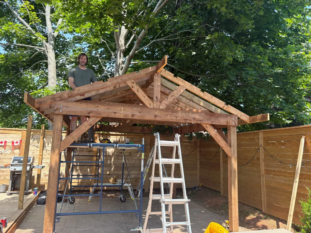 Roof framing and posts